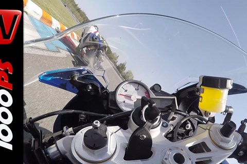 BMW S 1000 RR 2016 Onboard @MotoGP Racetrack Brünn