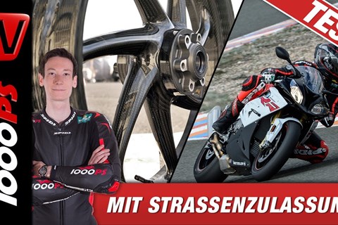 Carbon Felgen fürs Motorrad im Test am 9,8 km langen Circuito España