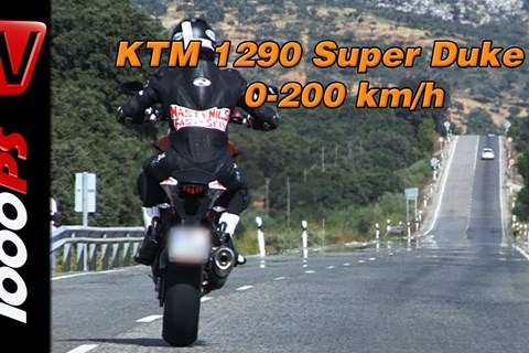 0-200 km/h | KTM 1290 Super Duke R-Beschleunigung