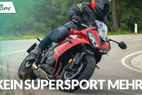 Für die Landstraße ideal? Triumph Daytona 660 Test 2024