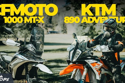 KTM 890 Adventure R vs. CFMoto 1000MT-X: Wer kann Gelände besser?