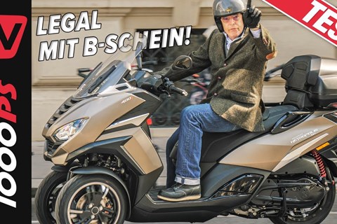 Autofahrer aufgepasst! Peugeot Metropolis SW Roller Test 2021