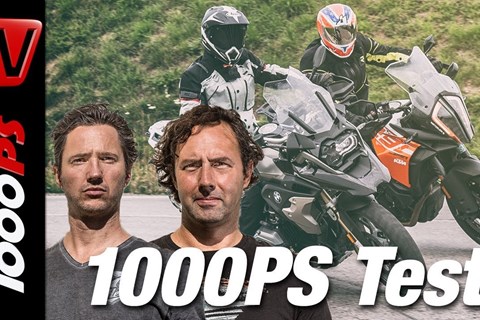 BMW R 1200 GS vs KTM 1290 Super Adventure S Vergleichs Test 2017 - Gewicht, Leistung, Speed, Offroad