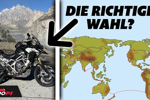 100.000 km mit der Triumph Tiger 1200! Weltreisender erzählt von seinen Erfahrungen - 1000PS LIVE