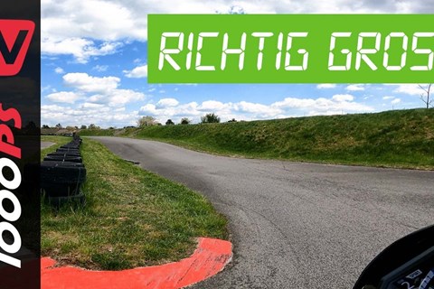 Fast eine 1000er - Kawasaki Z 900 mit 48 PS (A2) - Bestzeit auf der 1000PS Teststrecke