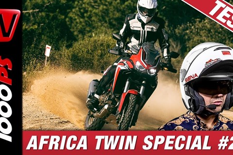 Honda AfricaTwin 2020 - Test im Gelände und auf Straße - CRF1100L Special Folge 2/4