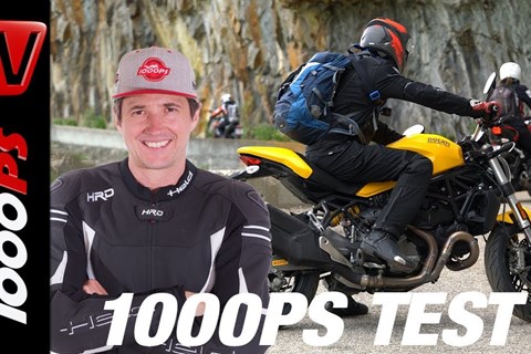 Ducati Monster 821 Test - Alpenmasters - Teil 10  von 18
