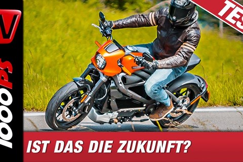Harley Davidson LiveWire - IRRE Beschleunigung das E-Funbike im Test 2020