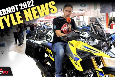 Die neue Suzuki V-Strom 1050 DE - Reiseenduro und Touring Neuheiten 2023 auf der Intermot