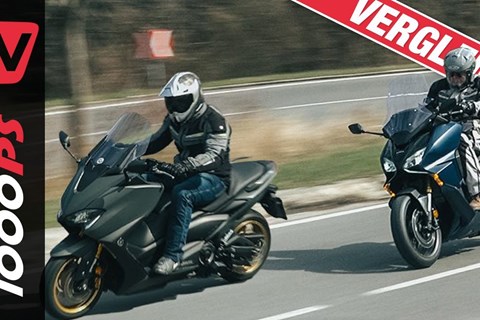 Honda Forza 750 gegen Yamaha TMAX Tech MAX Vergleich - welcher Roller für wen?