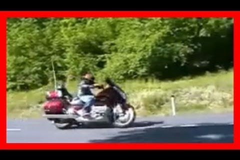 Honda Goldwing 1800 Airbag test ride / Motoradtest von 1000PS