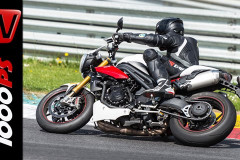 2015 | Speed Triple R am Red Bull Ring - Degressives Bremsen
