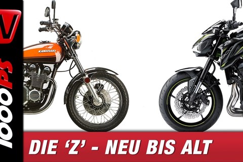 Kawasaki Z Modelle - Von der Legende zur aktuellen Z900 - Benzingespräche 2/4