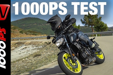 Yamaha MT-07 2018 Test - Besseres Fahrwerk - Bessere Optik