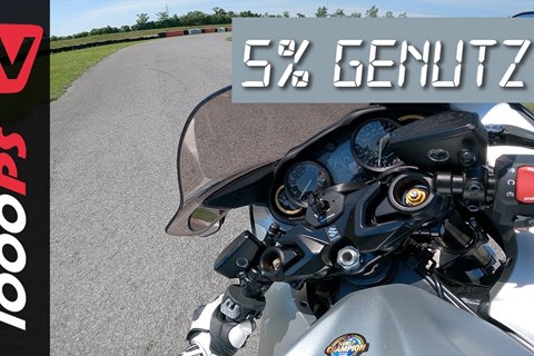 Schlechte Idee? Suzuki Hayabusa Bestzeit auf der 1000PS Teststrecke