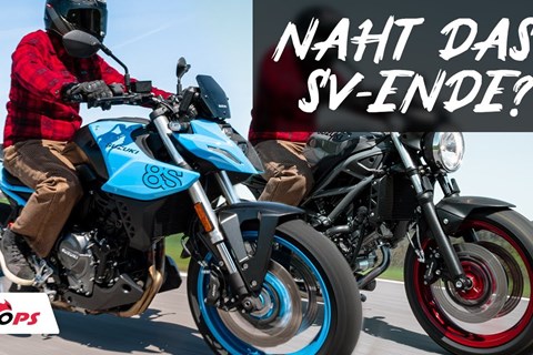 25 Jahre Entwicklung! Suzuki SV650 vs Suzuki GSX-8S im Vergleichstest