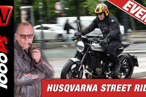 Husqvarna rabaukt durch Wien – Street Ride Tour 2019