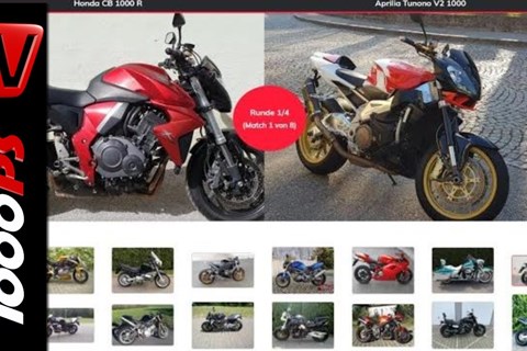 1000PS Mittagspause  - 16 Nakedbikes im Vergleich Clickduell mit NastyNils