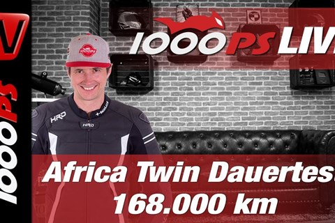 1000PS Live - Africa Twin Dauertest - Varahannes - 168.000 km