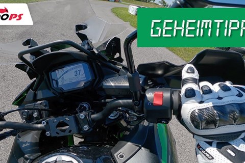 Cooler als Du denkst! Kawasaki Versys 650 Bestzeit auf der 1000PS Teststrecke