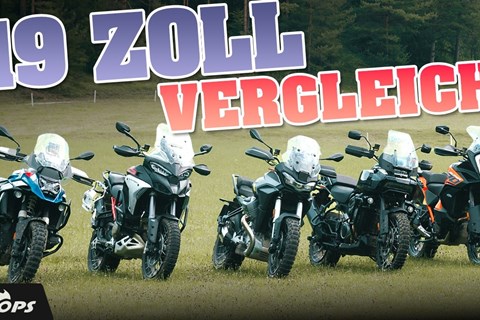 19" Giganten - 5 Oberklasse Reiseenduros im Offroad Test und Vergleich 2024