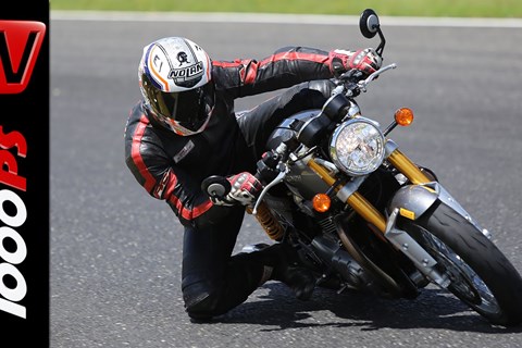 Triumph Thruxton R - 2016  Rennstrecken Test | Pannoniaring