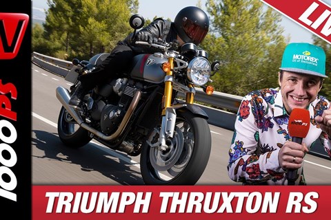 1000PS Live - Die Motorradtalkshow - Mit Triumph Thruxton RS Test
