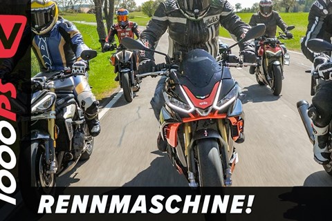 Rundenzeiten Killer - Aprilia Tuono V4 Factory im Hyper Naked Vergleich 2021