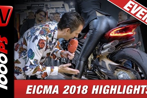 EICMA ! Motorrad Neuheiten 2019 auf der Motorradmesse Mailand. Messerundgang NastyNils