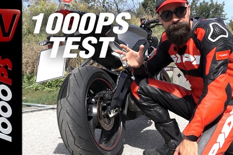 Pirelli Diablo Rosso III Test auf Landstraße, Grip, Temperatur, Laufleistung auf Street Triple RS