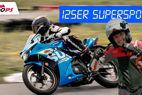 125er Supersport! Suzuki GSX-R 125 Bestzeit auf der 1000PS Teststrecke