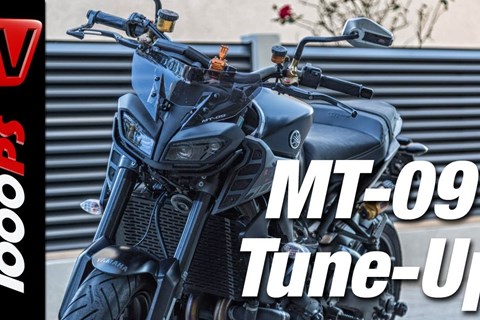 Yamaha MT-09 2017 Tuning Projekt - mehr Leistung, Fahrwerk und Optik