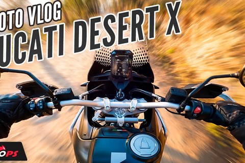 Off- & Onroad-Ersteindruck zu Ducatis sportlicher Reiseenduro - Ducati DesertX Moto-Vlog