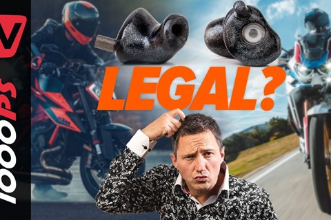 Gehörschutz beim Motorrad Fahren - Rennstrecke und Autobahn