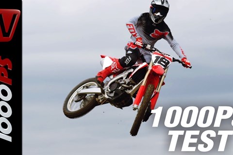 Honda CRF250R Motocross Test - Neuer Motor, neues Chassis, neue Gabel, 3 Mappings