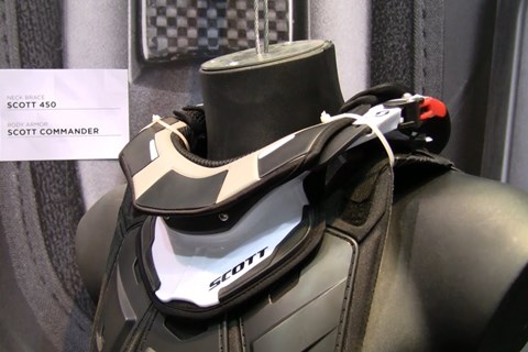 SCOTT Commander Brustpanzer News 2013 auf der Eicma 2012