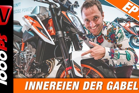 Die Federgabel am Motorrad - Motorradtechnik im Detail erklärt