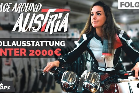 Günstige Motorradbekleidung und Ausrüstung unter 2000 Euro - Race Around Austria EP. 2