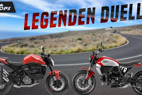 Ducati Monster oder Ducati Scrambler? Welche fährt besser?