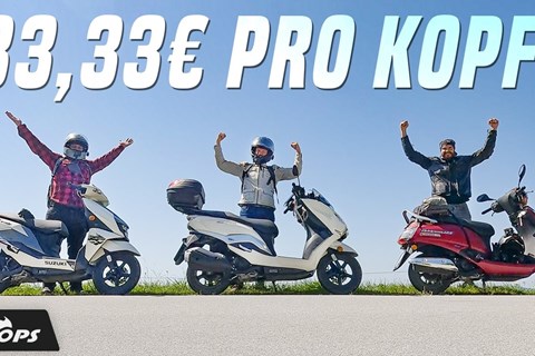 100 € Roller Tour ans Meer! Reicht das Geld?