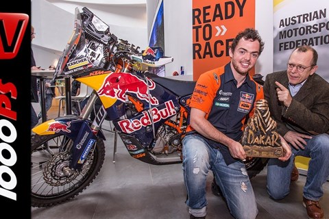 Rallye Dakar 2018 Sieger Matthias Walkner im Interview - KTM siegt zum 17. Mal