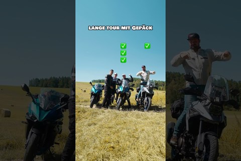 3 Arten zu verreisen 🧭 🧳 🏍️ #shorts