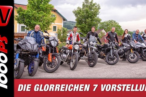 Miniserie - Die Glorreichen 7 - Motorrad Erfahrungen für euch auf 1000PS TV Teil 1/8