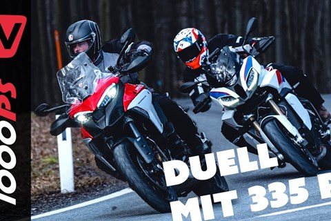 Ducati Multistrada V4 vs BMW S 1000 XR 2021 - Vergleichstest Landstraße: Frisst die XR die Multi?