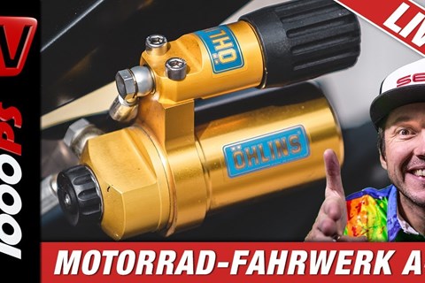 Motorradfahrwerk von A-Z - Insiderinfos, Abstimmung, Tuning - mit Öhlins