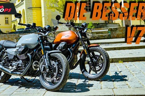 Neue Moto Guzzi V7 Sport vs. V7 Stone: Der direkte Vergleich