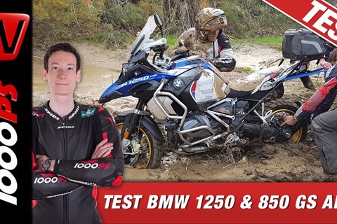 BMW R 1250 GS Adventure Test und F 850 GS Test - Harter Test erfordert Opfer - Reiseenduro Offroad