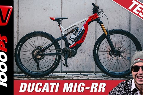 Elektro Mountainbike im Test - Ducati Mig RR E-MTB Erfahrungen
