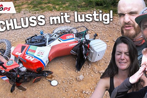 Schmerzvolle Landung am Boden der Realität! Enduro-Oldtimer zwischen Himmel & Hölle! Seeker Raid EP3