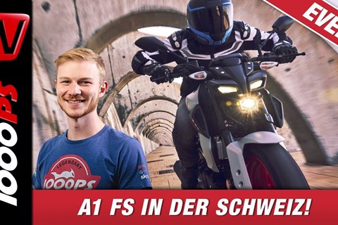 A1-Führerschein in der Schweiz - 125 Kubik Motorrad ab 16 Jahren
